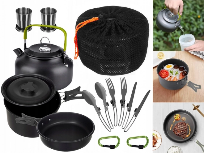Ensemble de Vaisselle de Camping 18v1