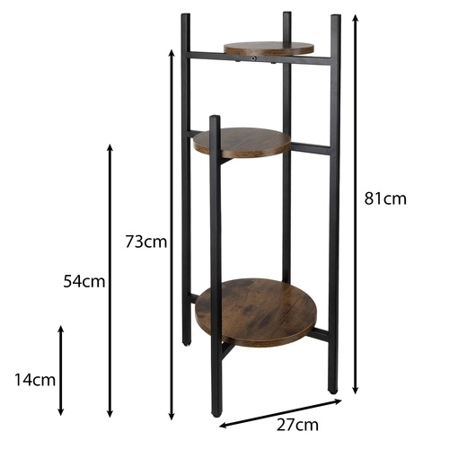 Support de plantes Loft à 3 niveaux