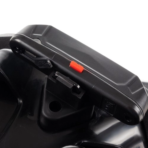 Selle de vélo étroite avec ventilation et feu arrière