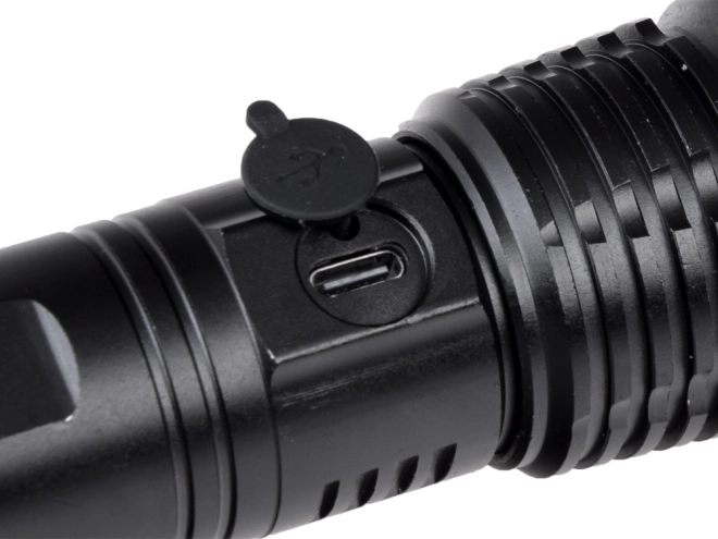 Lampe de poche LED puissante USB étanche