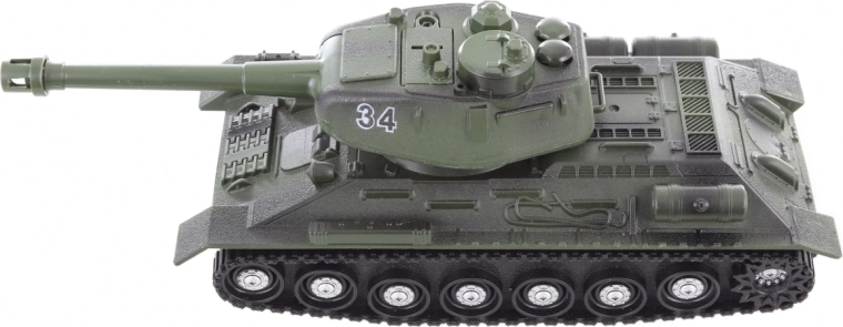 Tourelle rotative et long canon