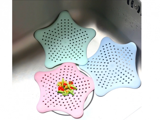 Passoire en silicone pour évier 4 pcs