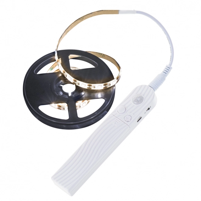 Ruban LED étanche à piles avec capteur de mouvement