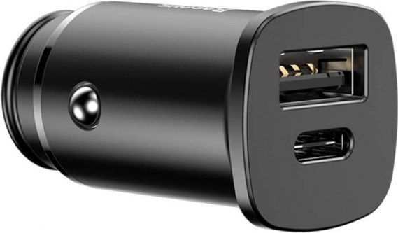 Deux ports : USB-A + USB-C