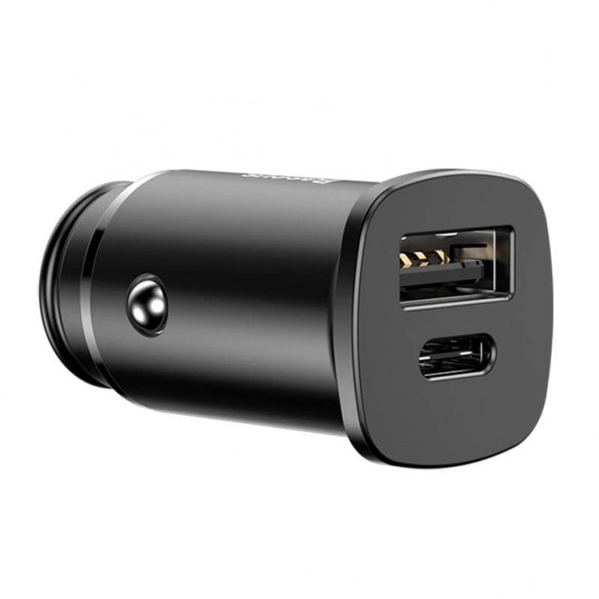 Chargeur rapide de voiture Baseus 30W noir