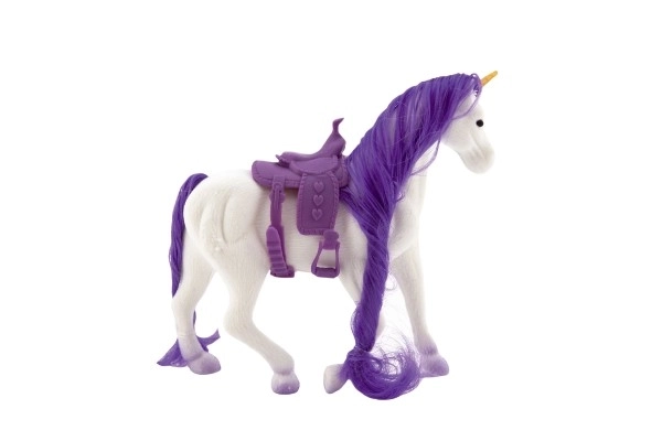 Licorne avec selle - 21 cm