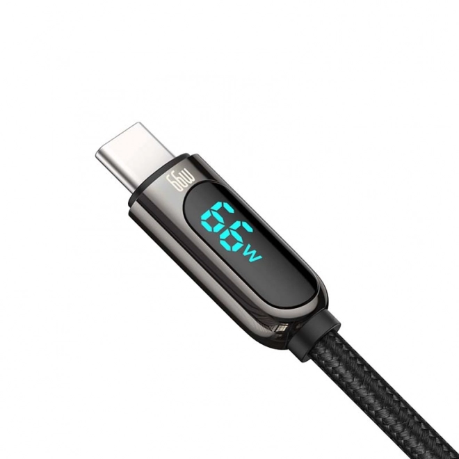 Baseus Câble d'affichage USB vers Type-C, 66W, 2 m (noir)