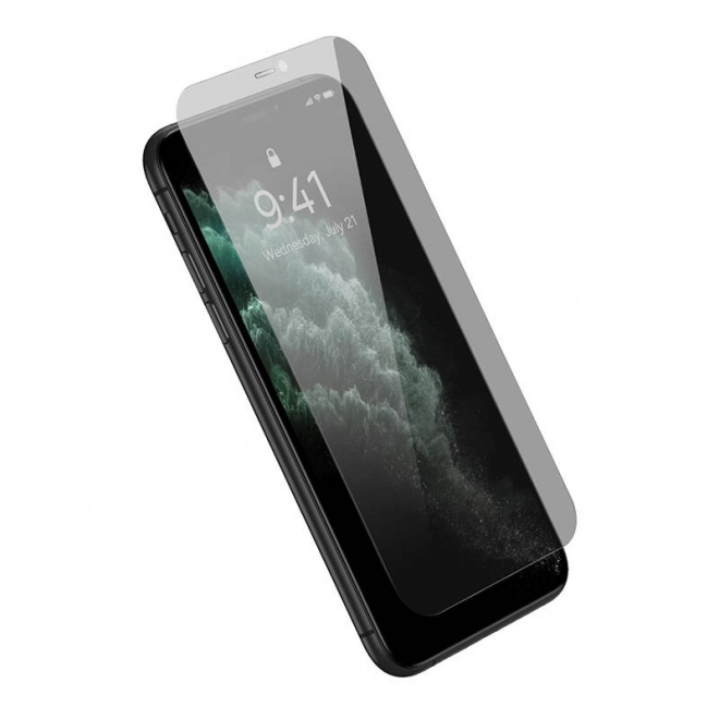 Baseus Crystal protection de la vie privée verre trempé pour iPhone X/XS