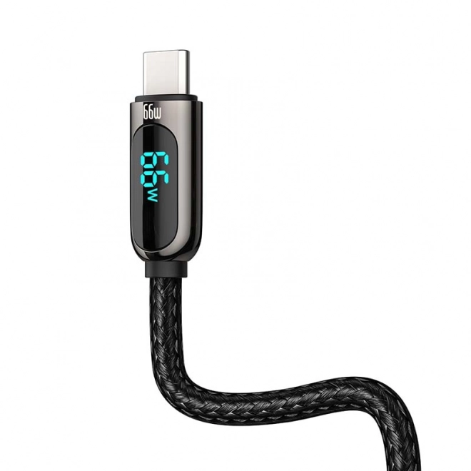 Baseus Câble d'affichage USB vers Type-C, 66W, 2 m (noir)