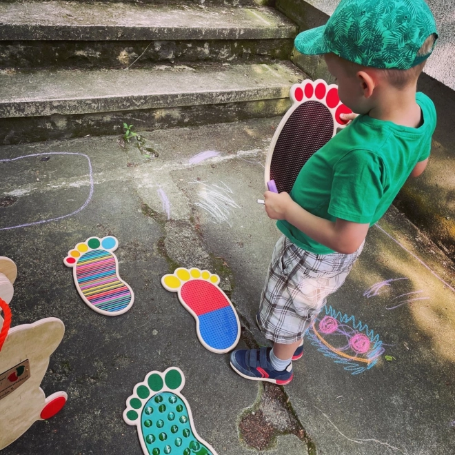 Ensemble de pistes et cercles sensoriels II