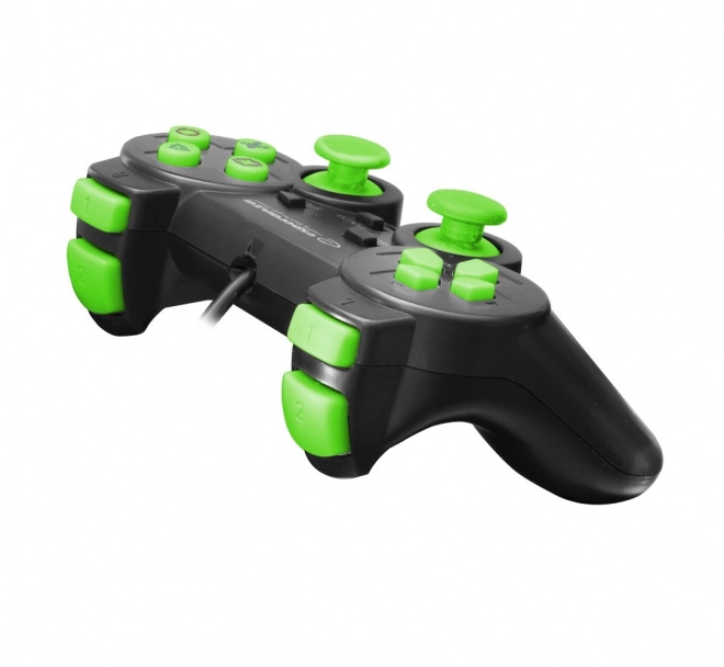 Manette PS3/PC Corsair noir/vert