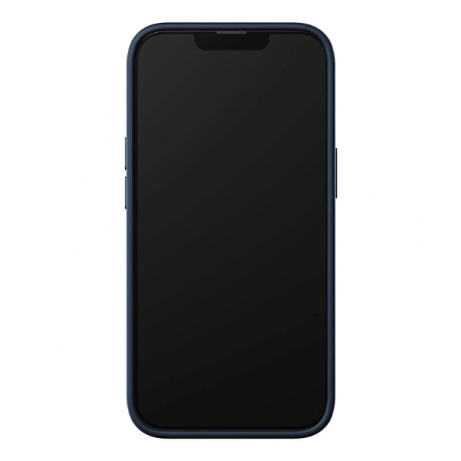 Coque magnétique et ensemble de verre trempé pour iPhone 14 Plus - Baseus Liquid Silica bleu
