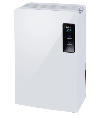 Déshumidificateur et purificateur d'air 2 en 1 avec lampe UV et TiO2