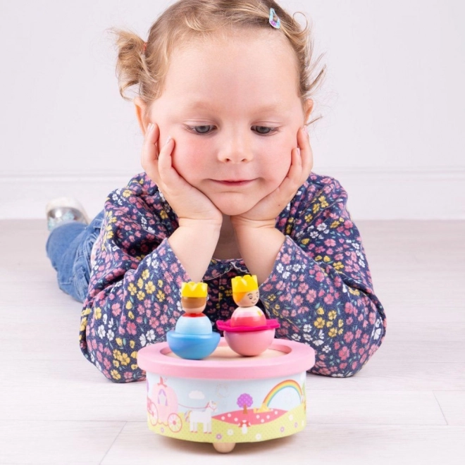 Boîte à musique en bois fantasy de Bigjigs Toys