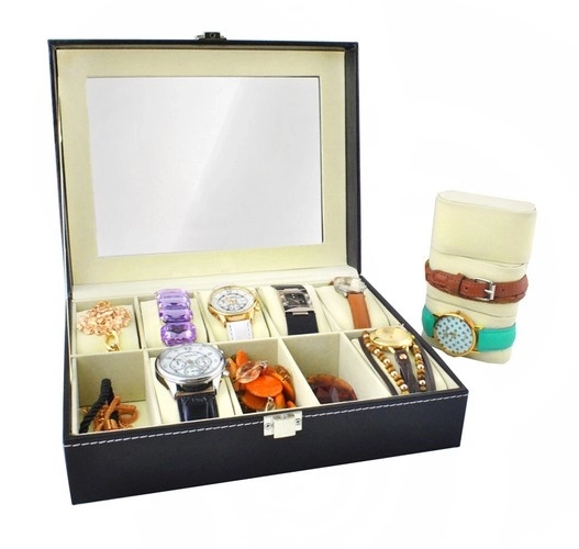 Organisateur pour 10 montres ou bijoux