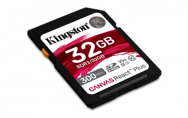 Carte mémoire SD 32GB Canvas React Plus UHS-II