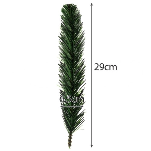 Brindilles de sapin artificielles 29 cm, 40 pcs Ruhhy 22513