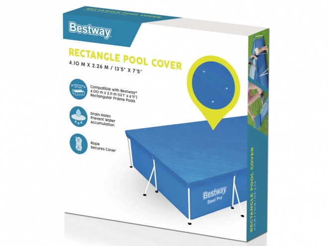 Bestway couverture de piscine 400x211 cm