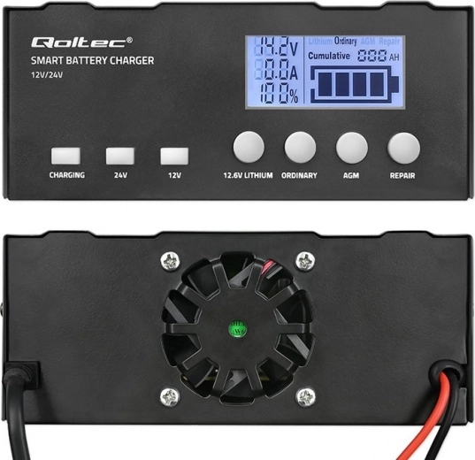 Charge intelligente en 4 étapes pour une durée de vie de batterie prolongée