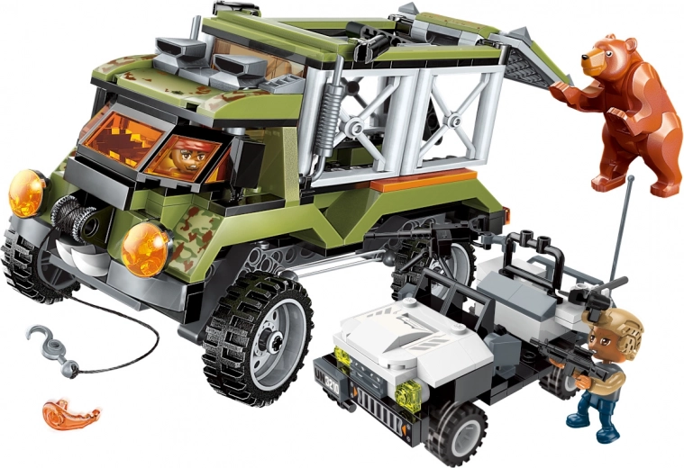 Véhicule d’action et équipement pour mission de sauvetage