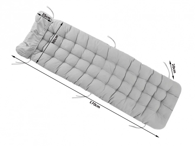 Coussin de jardin pour transat