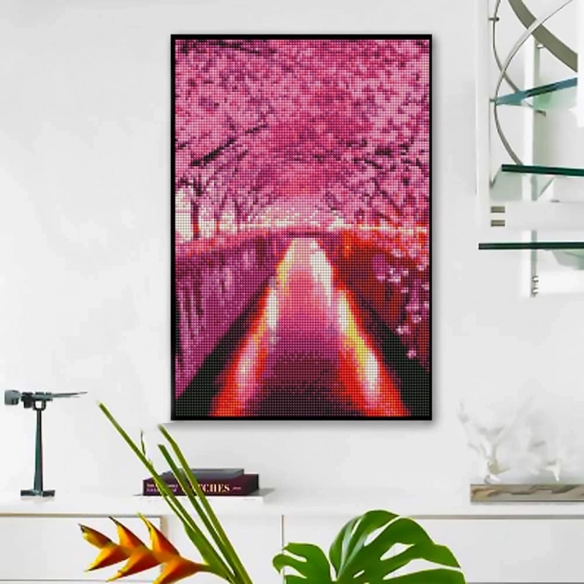 Kit de Peinture au Diamant - Arbres en Fleurs