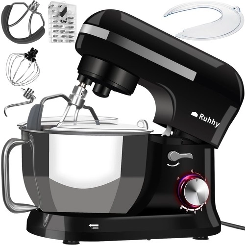 Ruhhy 16746 Robot de cuisine 4,5L + 24 douilles à pâtisserie 1700W