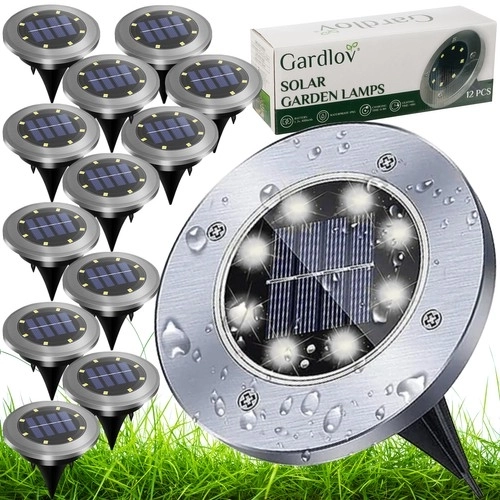 Éclairage de jardin solaire - 12 pcs Gardlov 24001