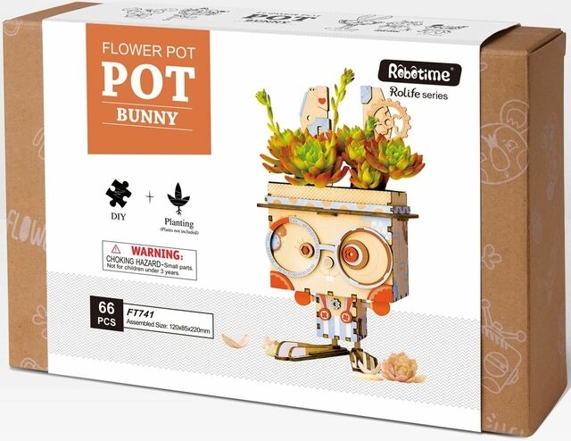 DIY Pot de Fleurs Lapin