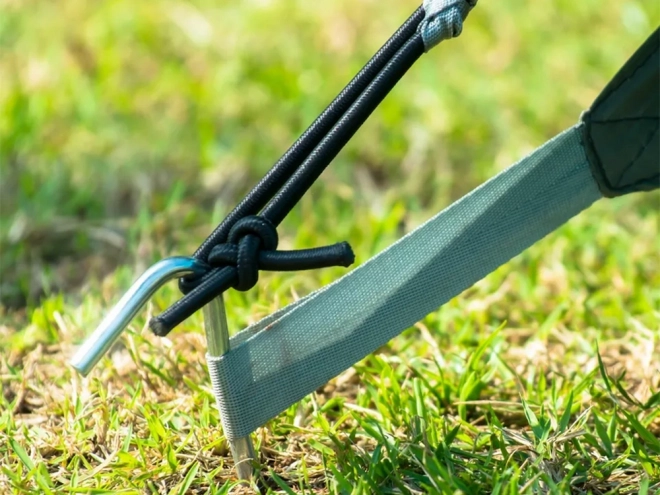 Piquets d’ancrage en acier pour tente