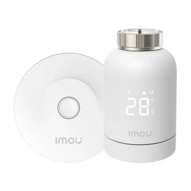 Têtes thermostatiques intelligentes IMOU ZigBee avec 6 adaptateurs et passerelle