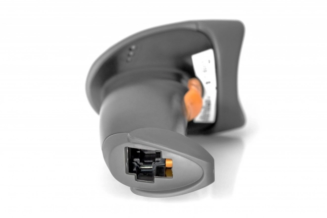 Lecteur de codes-barres à main avec connexion USB et support
