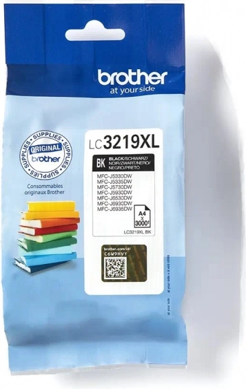 Cartouche d’encre noire Brother LC3219XL pour MFC-J5330DW/J5730DW/J5930DW/J6530DW/J6930DW