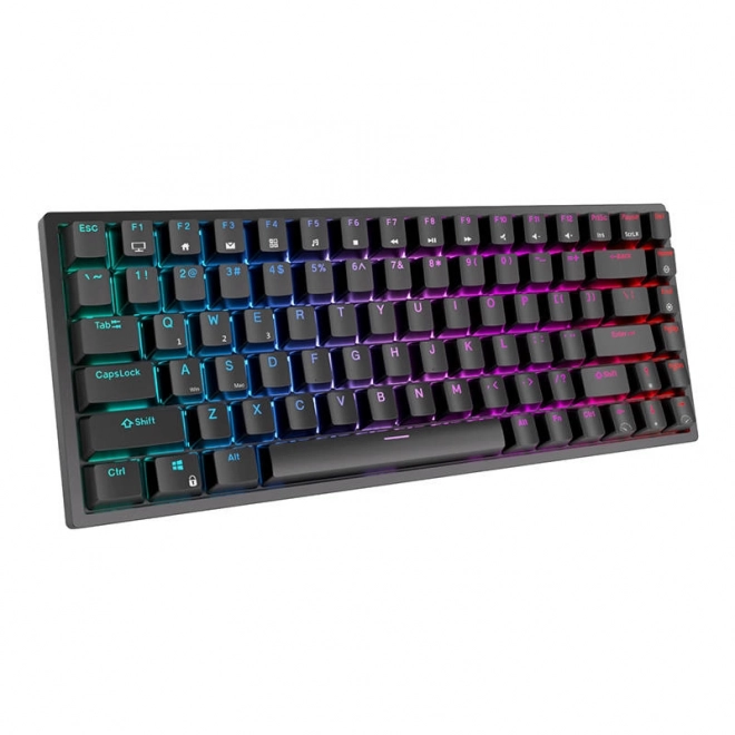 Clavier mécanique sans fil Royal Kludge RK84 avec rétroéclairage RGB et commutateurs rouges