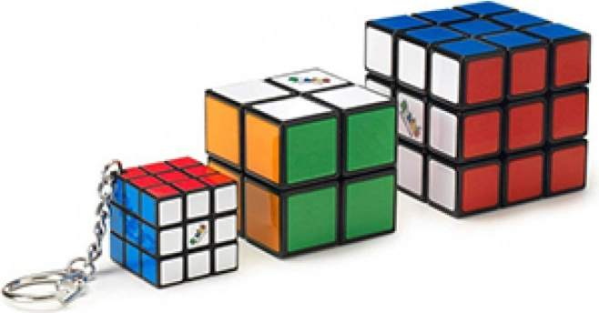 Ensemble de cubes Rubik - 3x3, 2x2 et porte-clés