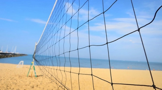 Réseau de volleyball + sac
