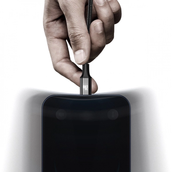 Câble de charge Baseus 3 en 1, 20W, noir, 1,5 m