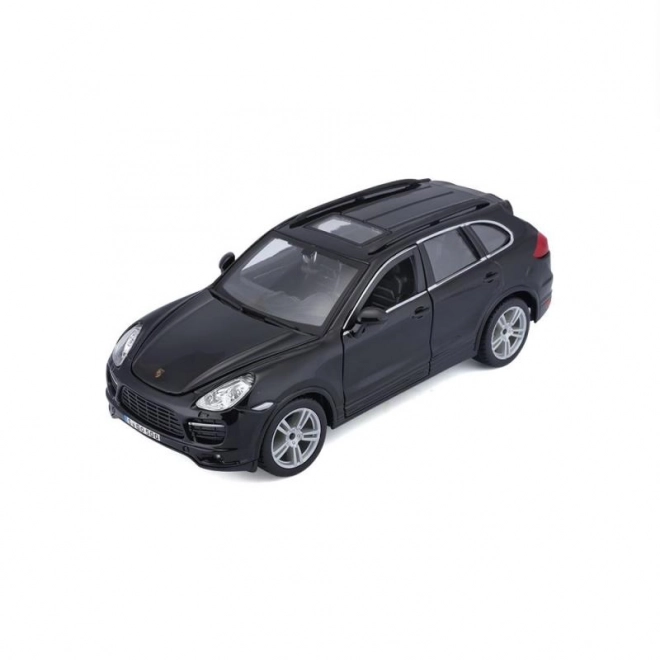 Modèle métallique Porsche Cayenne Turbo noir 1/24