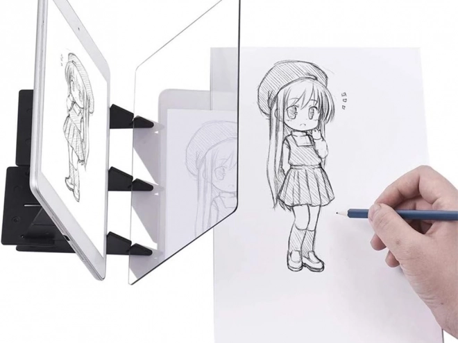 Cahier de croquis optique