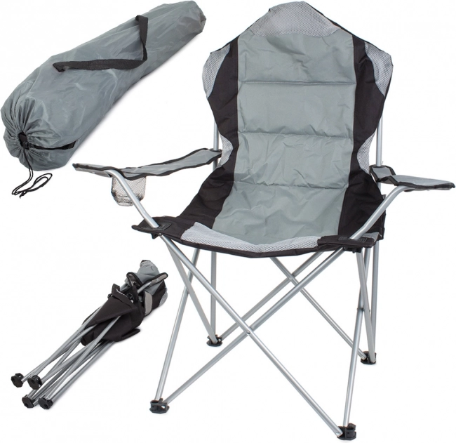 Chaise pliante de pêche et randonnée XL