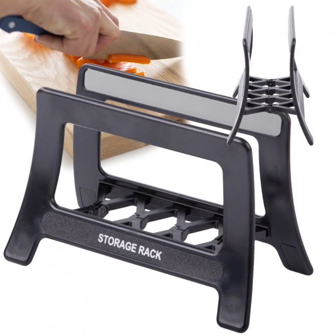 Support pratique pour planches à découper et couvercles