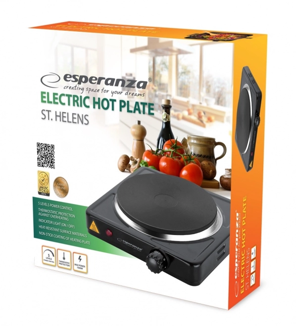 Cuisinière électrique St. Helens noire