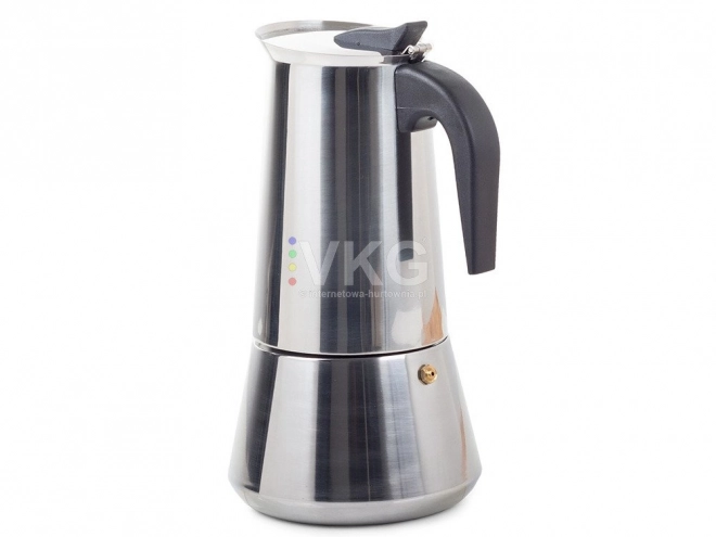 Cafetière italienne moka 12 tasses 600 ml acier inoxydable