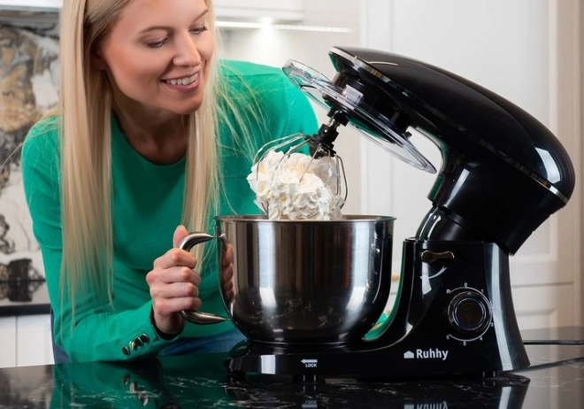 Ruhhy 16745 Robot de cuisine 6,2L+ 24 accessoires de pâtisserie 2200W