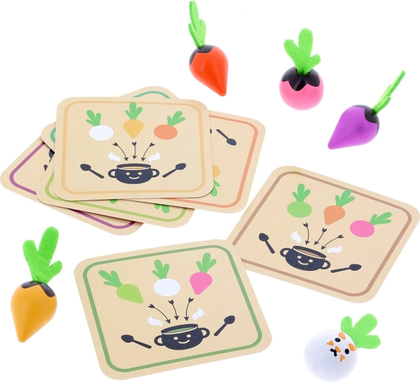 Deux jeux en un : mémo et cuisine de la soupe