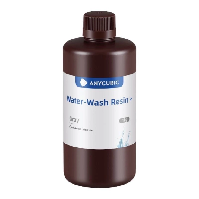 Résine AnyCubic Water-Wash + (gris)