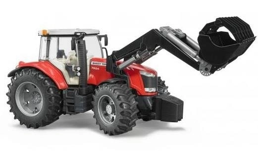 Tracteur Bruder Massey Ferguson 7624 avec chargeur frontal