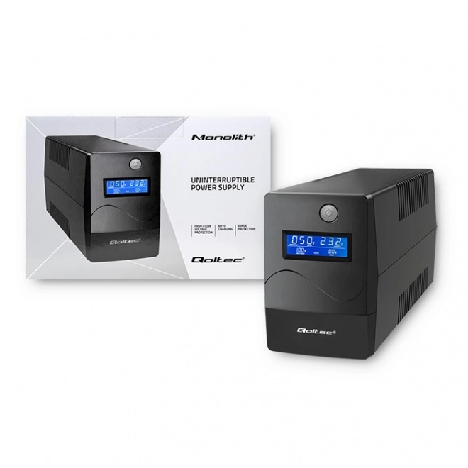 Alimentation de secours UPS Monolith 650VA 360W LCD USB RJ45