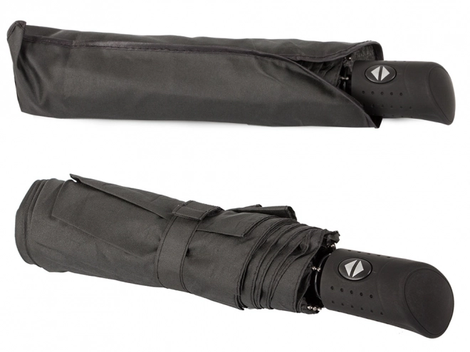 Parapluie pliant automatique noir unisexe