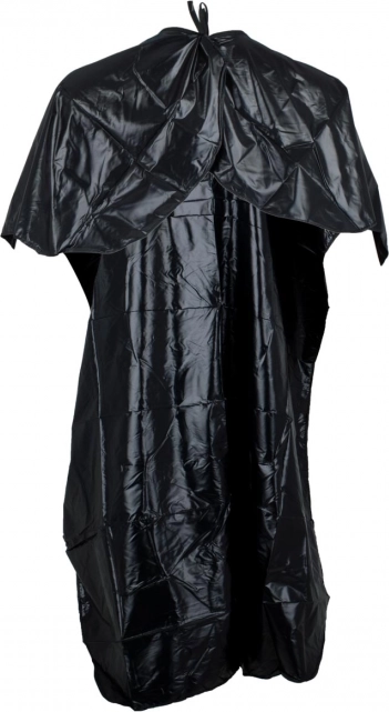 Cape de coiffure universelle pour coloration et coupe des cheveux noir